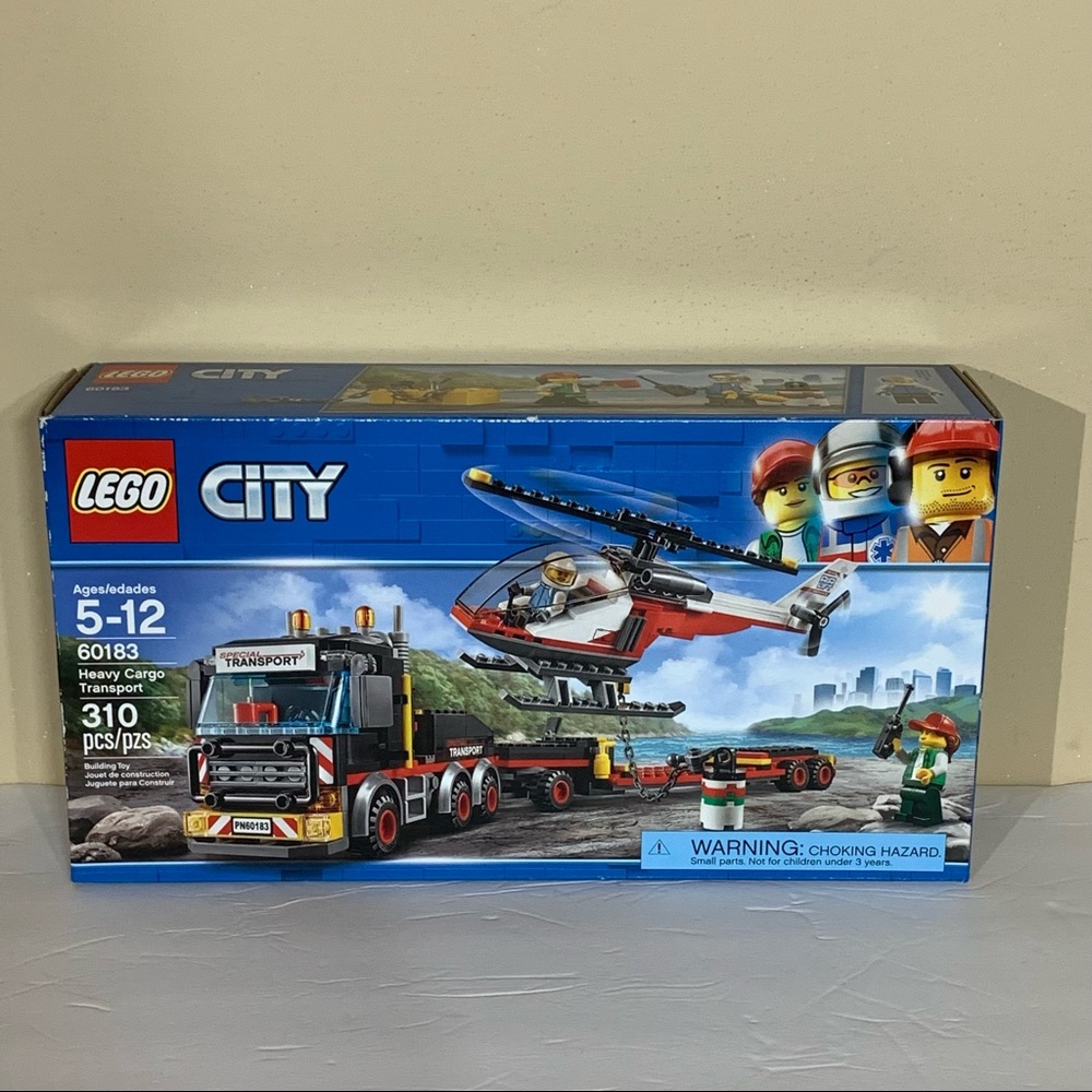 Lego City Heavy Cargo Transport (60183) Building Kit 310 Pcs - New Factory Seal